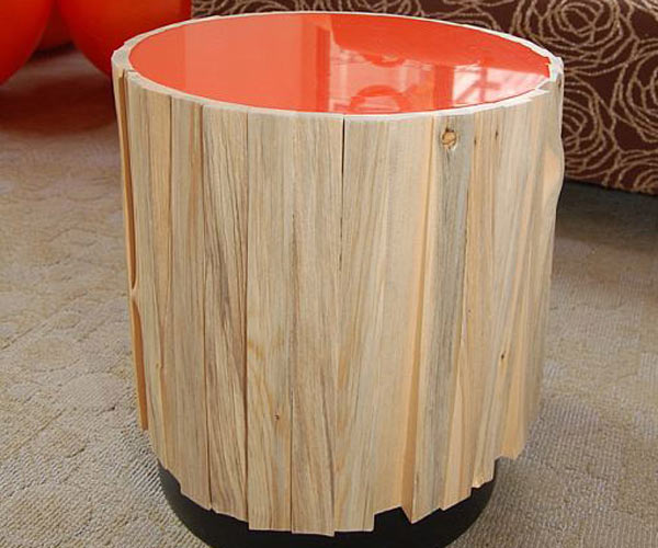 Оригинальная мебель из «больной» древесины