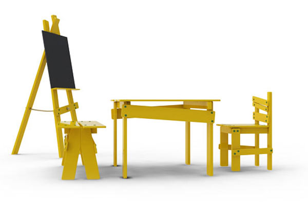 Настоящая детская мебель от Jesper K. Thomsen
