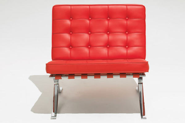Стул knoll kids® — Child's Barcelona Chair — U Leather