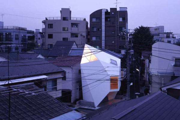 Японские микро-дома, похожие на оригами