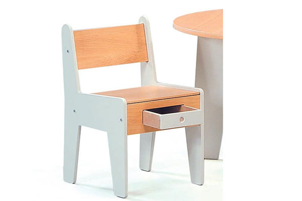 Два стульчика OFFI — Mini-Drawer Chair Set of 2