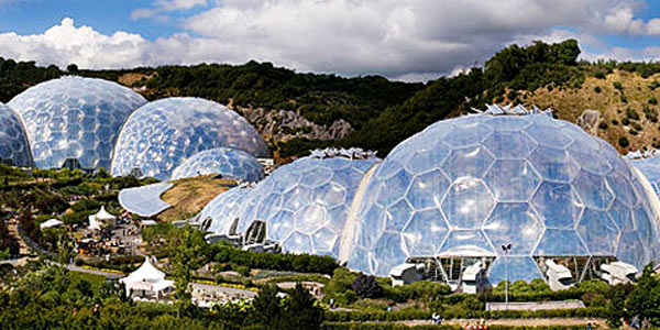 Eden Project bubble biomes
