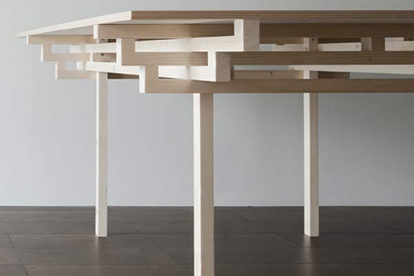 Стол Temple Table от Hiroyuki Tanaka