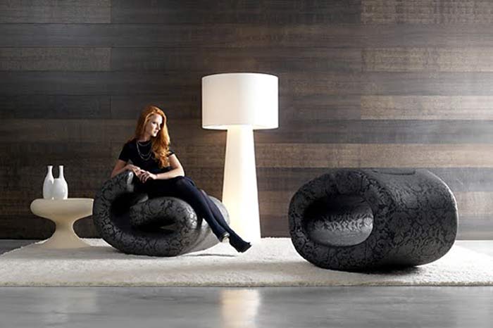 Мебель, похожая на клипсы — Eklipse Lounge Chair