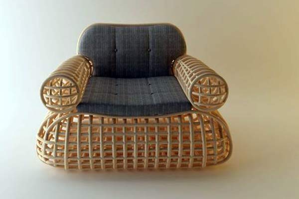 Кресло Doeloe Lounge Chair.