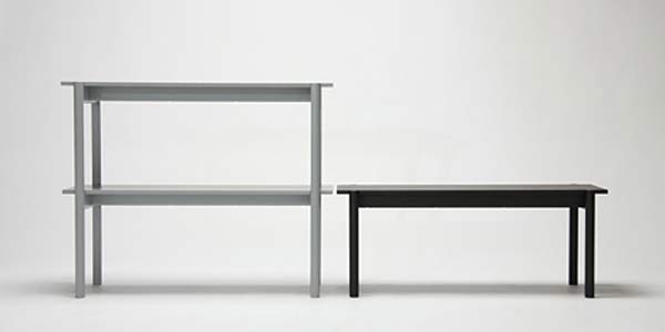 Мебель из японского дуба — Castor Stackable.