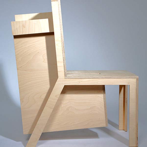 Супрематический стул Burden Chair.