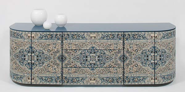 Персидские ковры в мебели Carpetry.